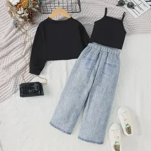 Discontinued Line Clearance: Kids Denim Overalls AP-169 - 200 pcs available