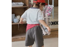 Discontinued Line Clearance: Girls' Printed Dress AP-803 - 3,600 pcs available