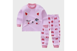 Broken Size Range Clearance: Children's Knit Pyjama Set AP-S696 - 3,600 pcs available