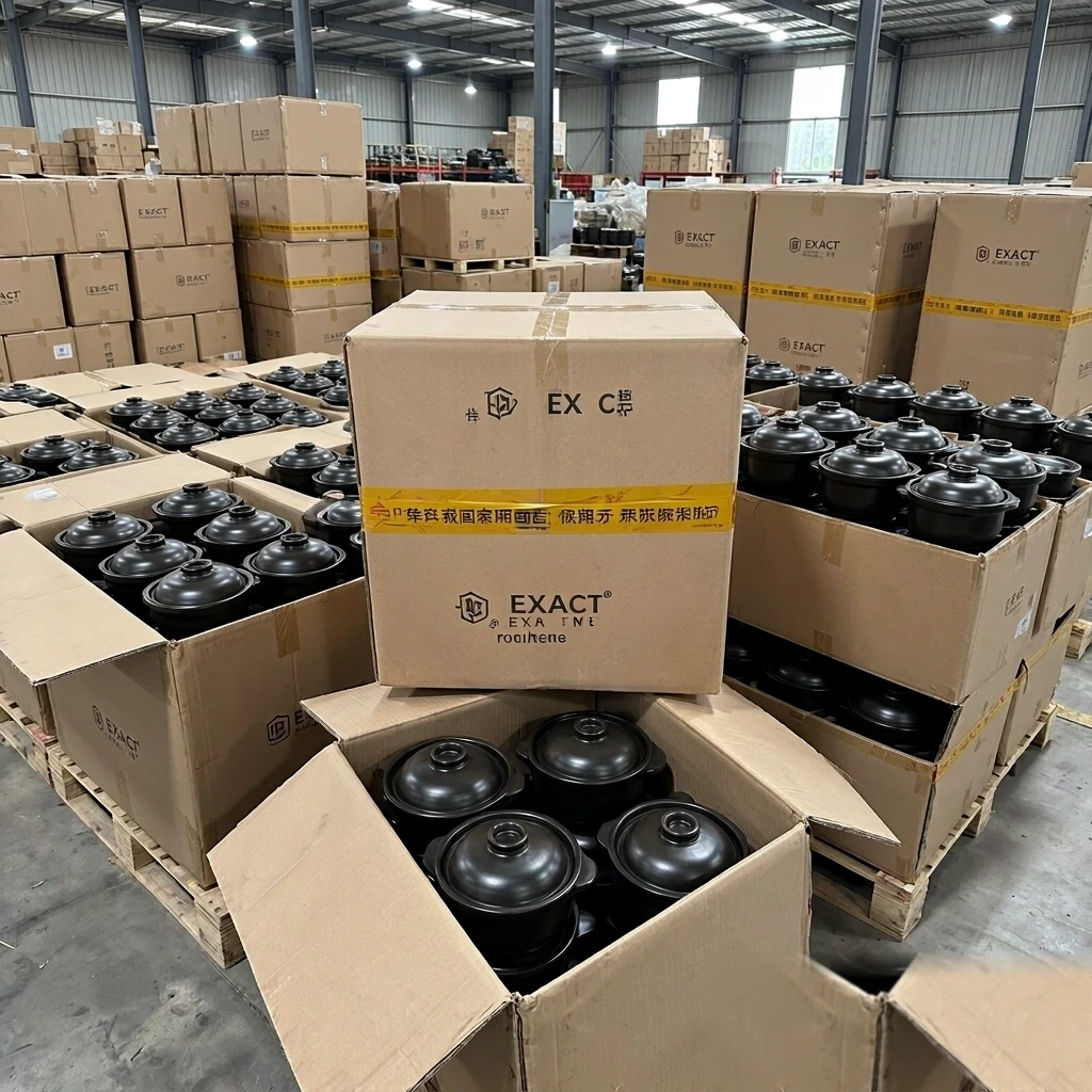 黑砂锅 三规格 3500个 独立箱装