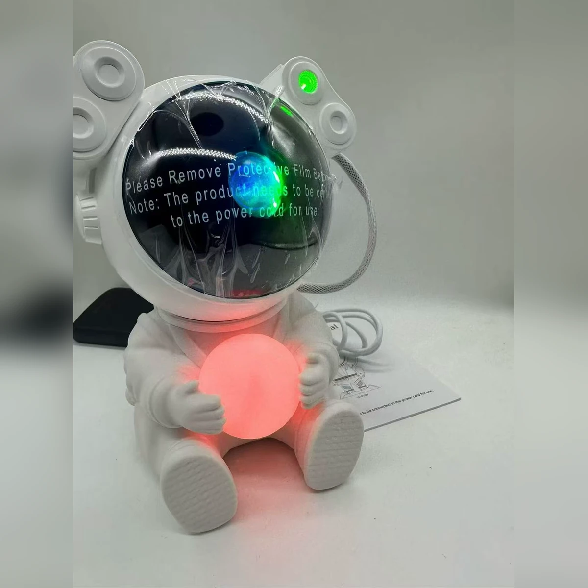 宇航员星空投影小夜灯 遥控星云灯 礼品现货