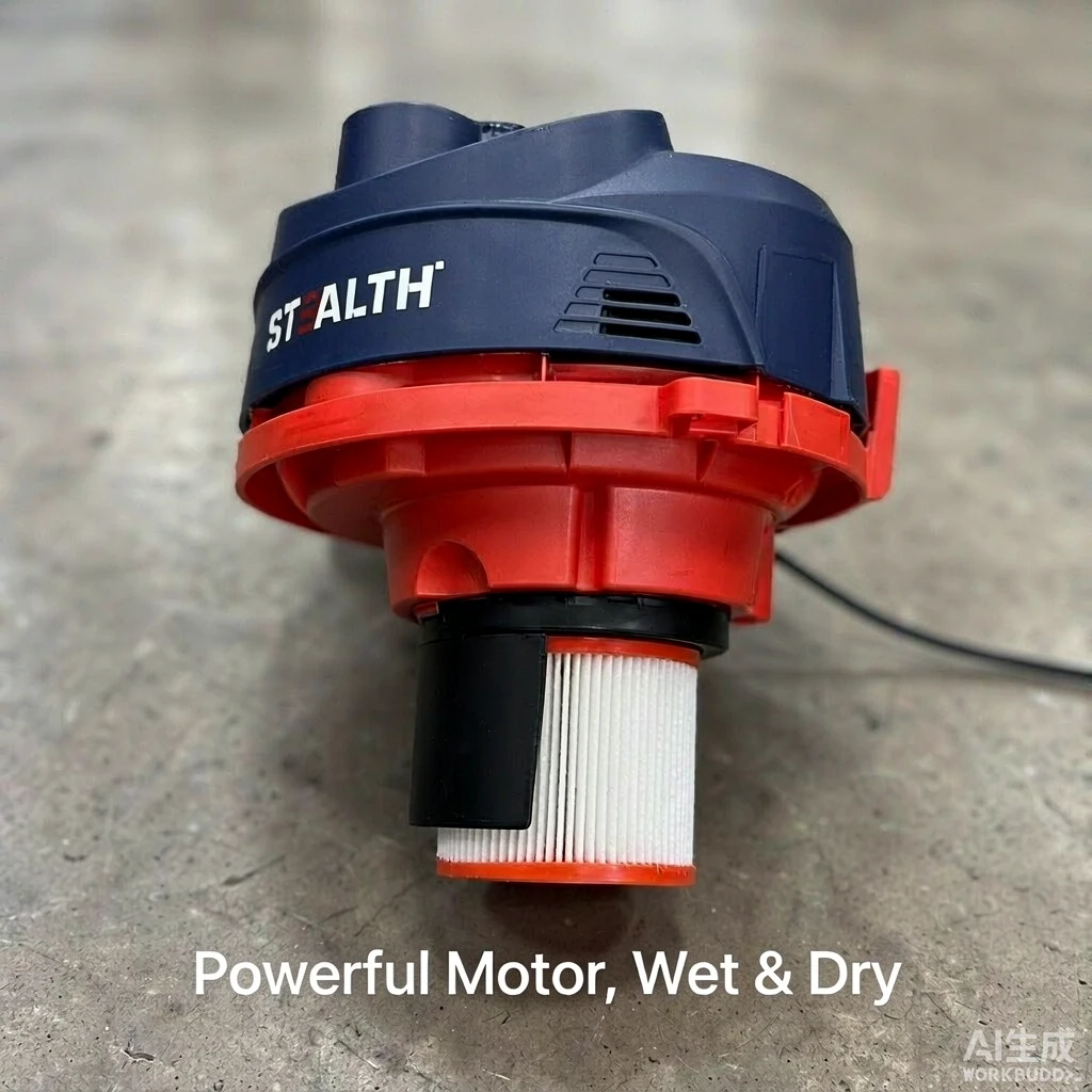 STEALTH筒式吸尘器 干湿两用 110V大容量 配件齐全 现货