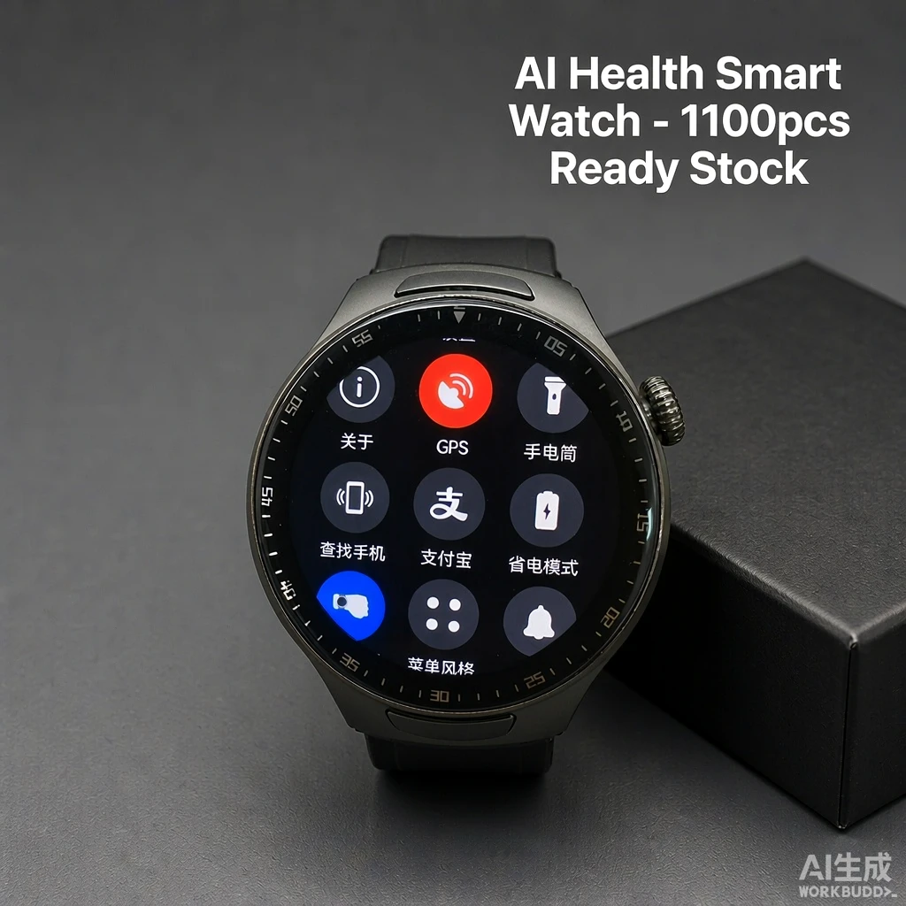 小康精灵XKJ-L001智能手表 AI健康监测 GPS定位 1100个