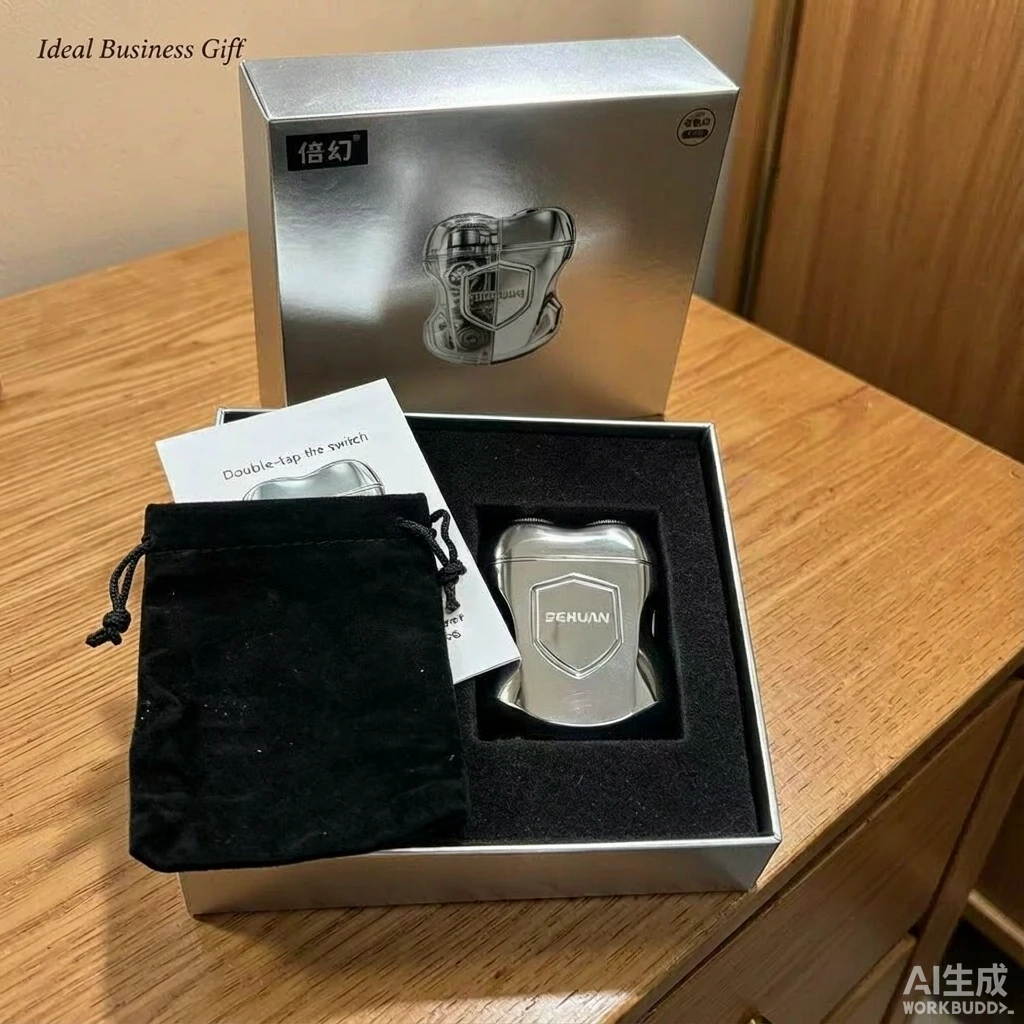 倍幻锌合金剃须刀礼盒装 全金属机身 商务伴手礼 现货