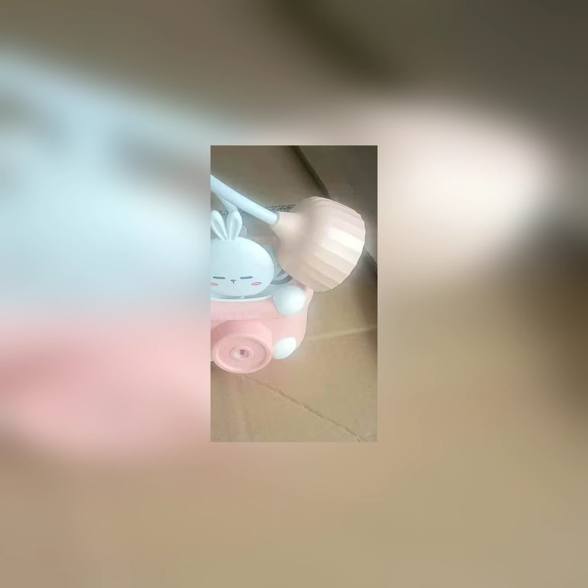 卡通兔子LED台灯 带削笔器 儿童学习灯 现货