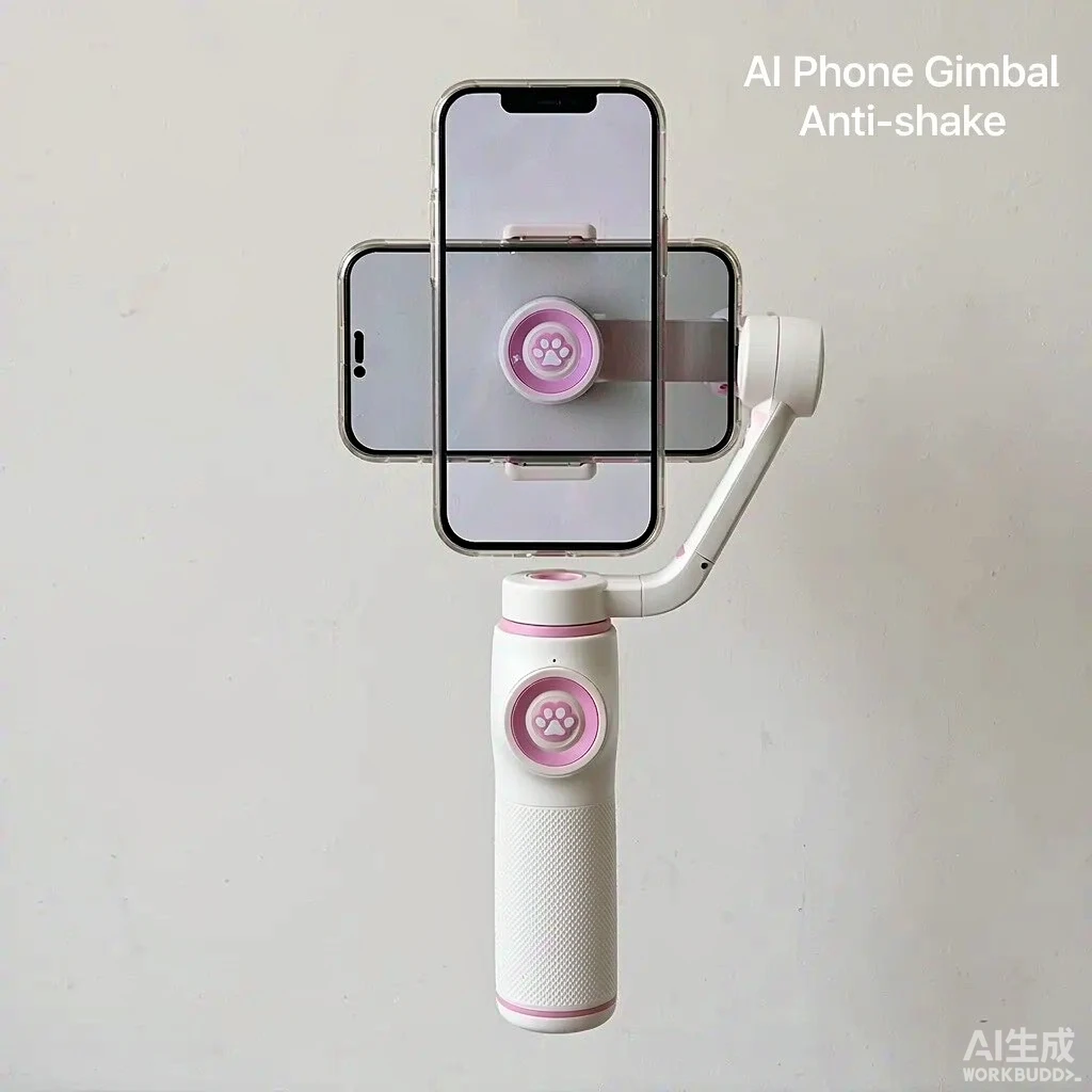 浩瀚Hohem手机云台稳定器 三轴防抖 AI跟拍 直播vlog 现货