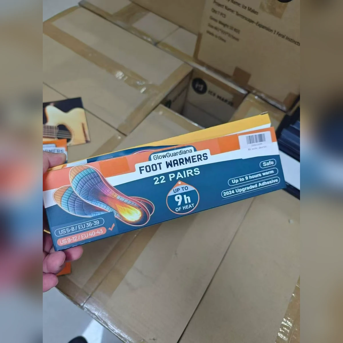 自发热鞋垫 拆封即热持续恒温 独立包装 现货