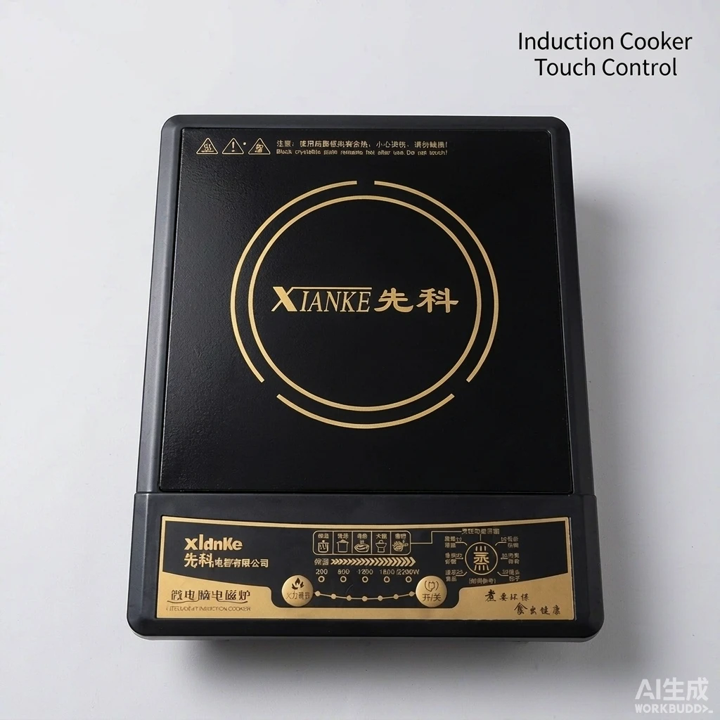 家用电磁炉 强劲爆炒火力 触控定温 黑晶面板 现货批发