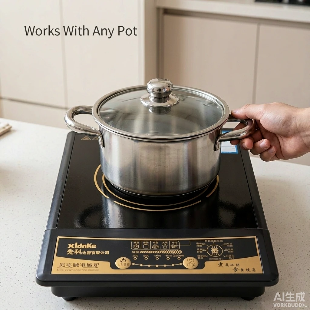 家用电磁炉 强劲爆炒火力 触控定温 黑晶面板 现货批发