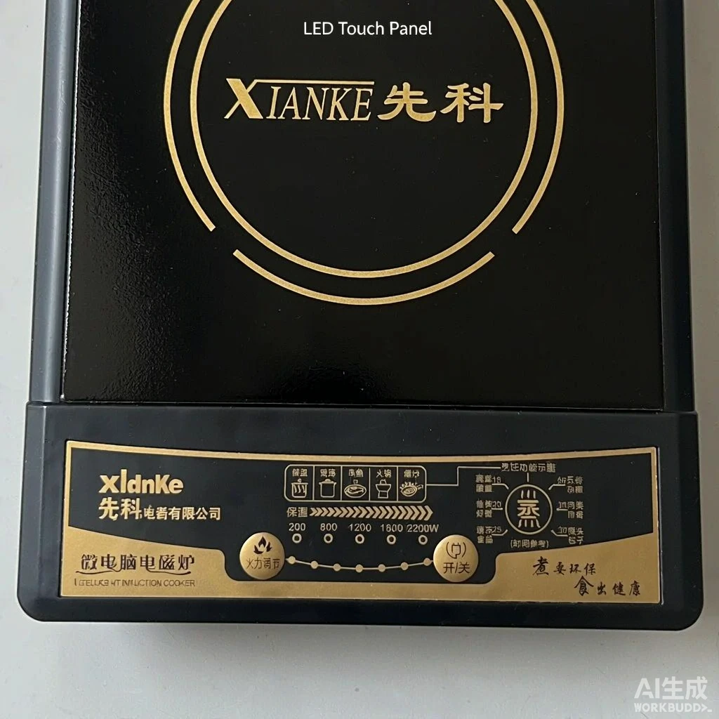 家用电磁炉 强劲爆炒火力 触控定温 黑晶面板 现货批发