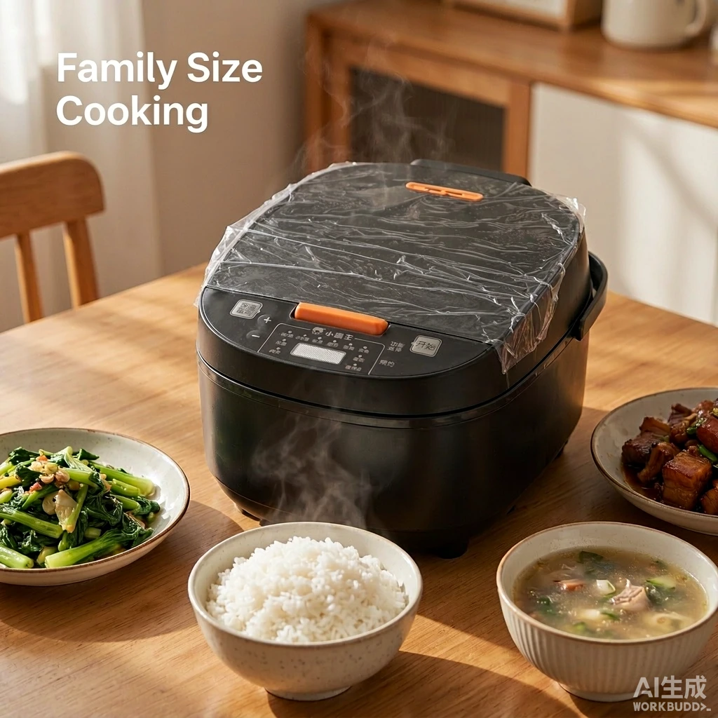 小霸王电饭煲 一键操作 不粘内胆 家用出租屋必备 现货