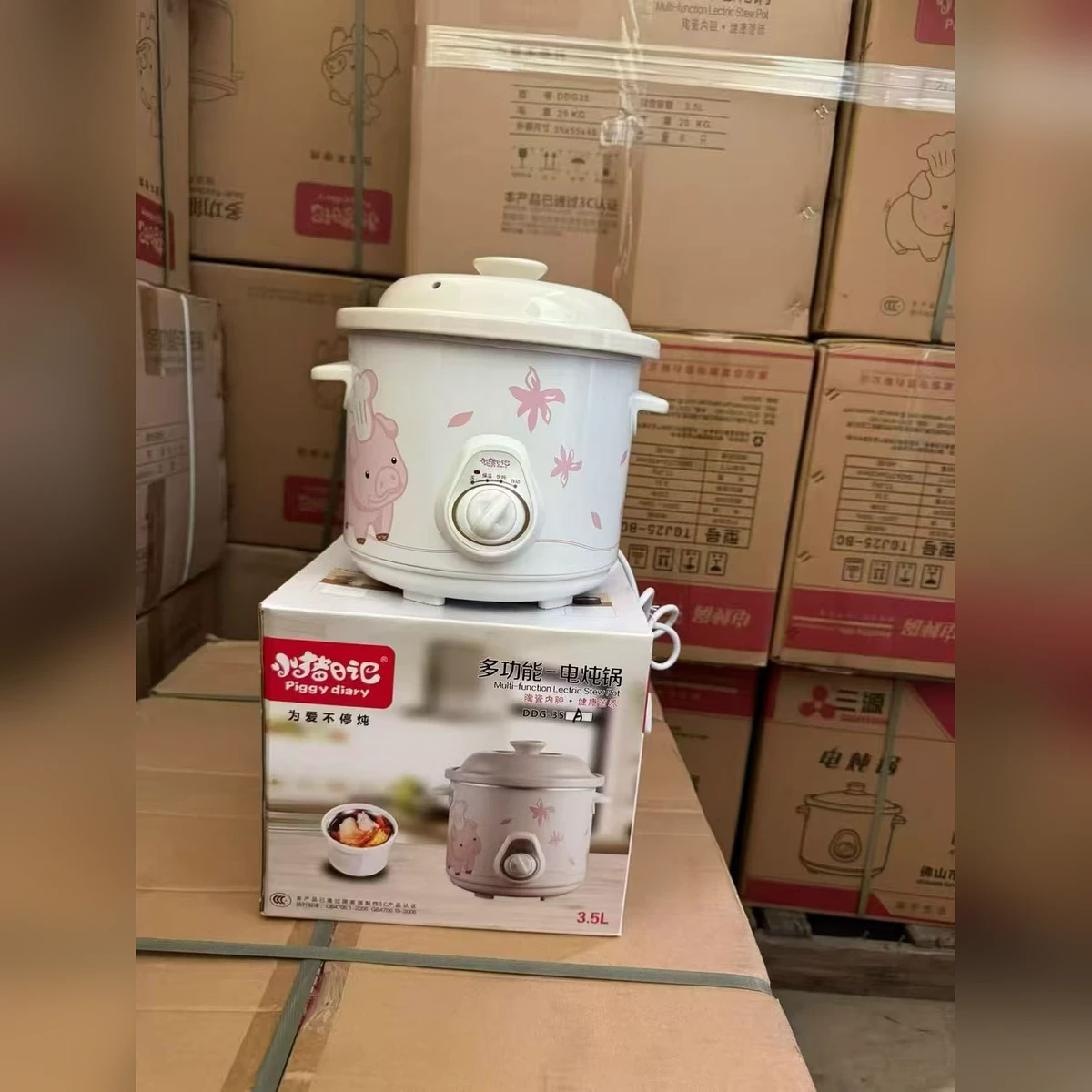 卡通迷你电饭煲 小型家用煮饭锅 一人食 现货