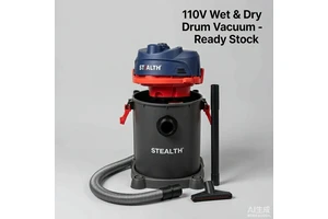 STEALTH筒式吸尘器 干湿两用 110V大容量 配件齐全 现货
