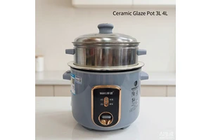 高端电饭锅 陶瓷釉内胆 3L/4L双容量 香糯不粘 现货批发