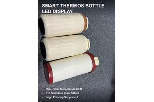 LED数显保温水杯 触控显温 316不锈钢内胆 500ml 现货可印logo