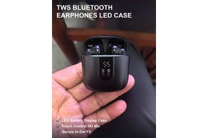 数显TWS蓝牙耳机 充电仓LED余电显示 触控通话 4800个现货特价清