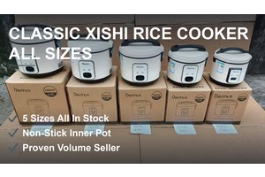经典西施电饭煲 白色圆润机身 五个尺寸规格齐全 不粘内胆现货