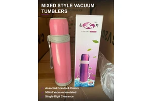 杂款真空保温杯混批 多品牌多色 500ml独立包装 清仓特惠走量