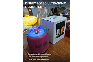 草莓熊超声波加湿器 迪士尼正版授权 喷雾夜灯香薰助眠 原箱现货整批