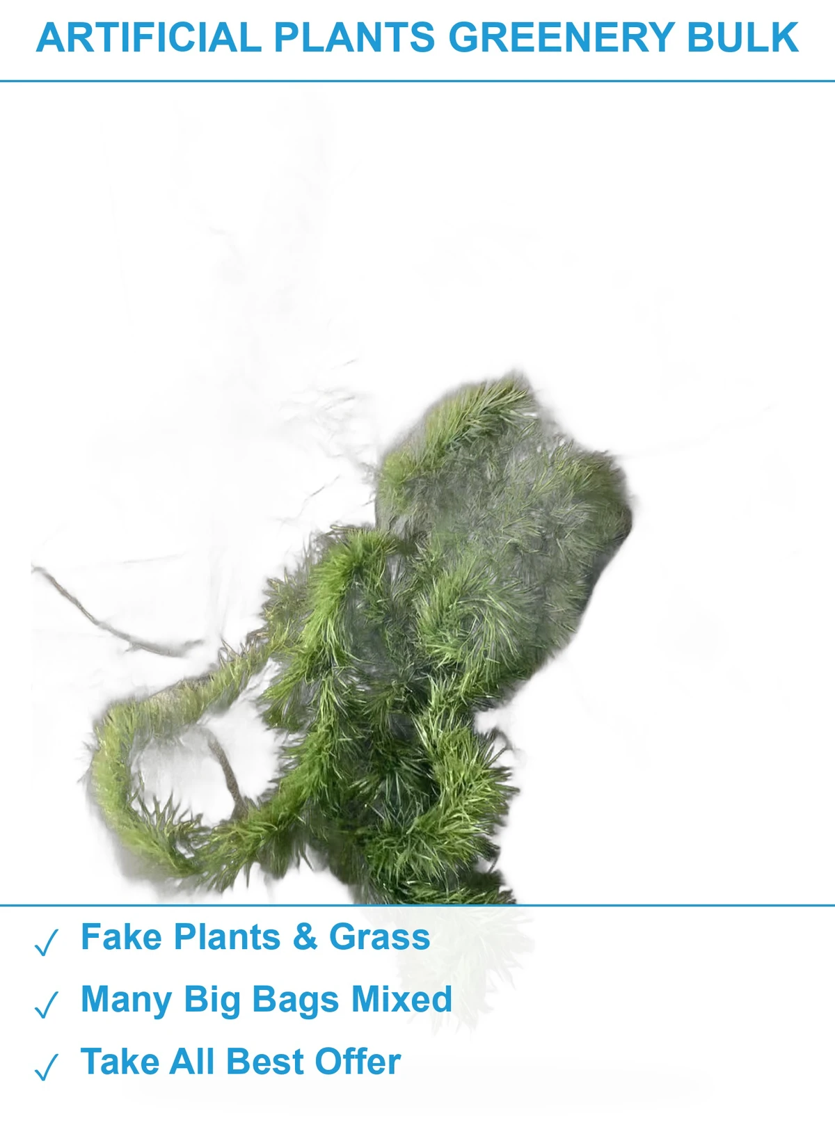 仿真绿植草皮混款 现货清仓批发