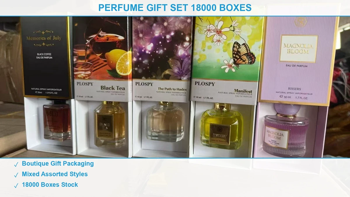 精品香水18000盒 现货清仓批发