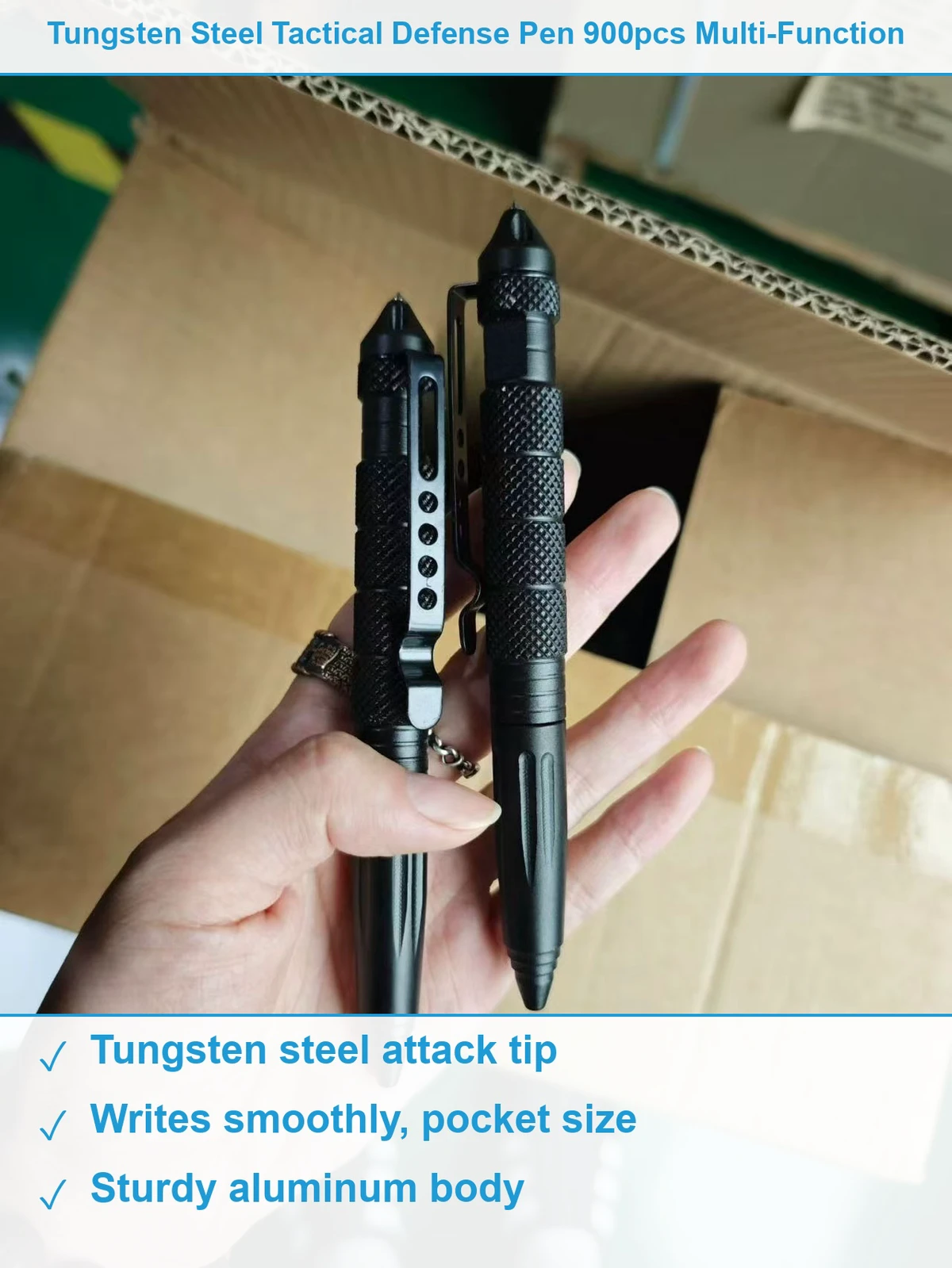 战术防卫笔900支 现货清仓批发