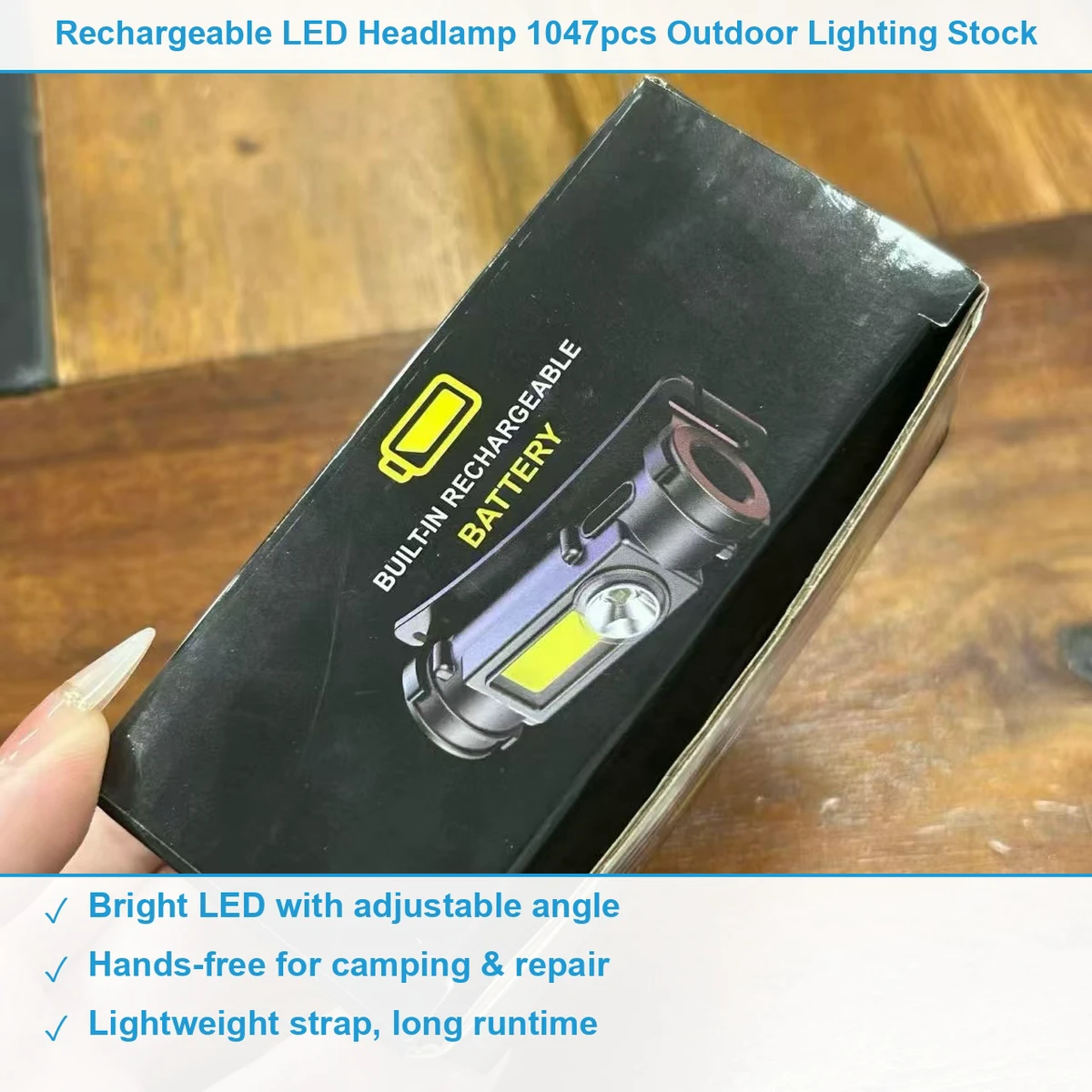 LED头灯1047个 现货清仓批发