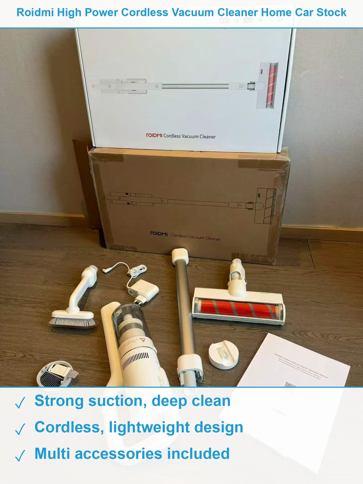 睿米无线吸尘器 现货清仓批发