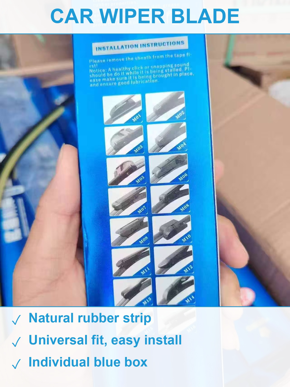 汽车雨刮器4600支 现货清仓批发