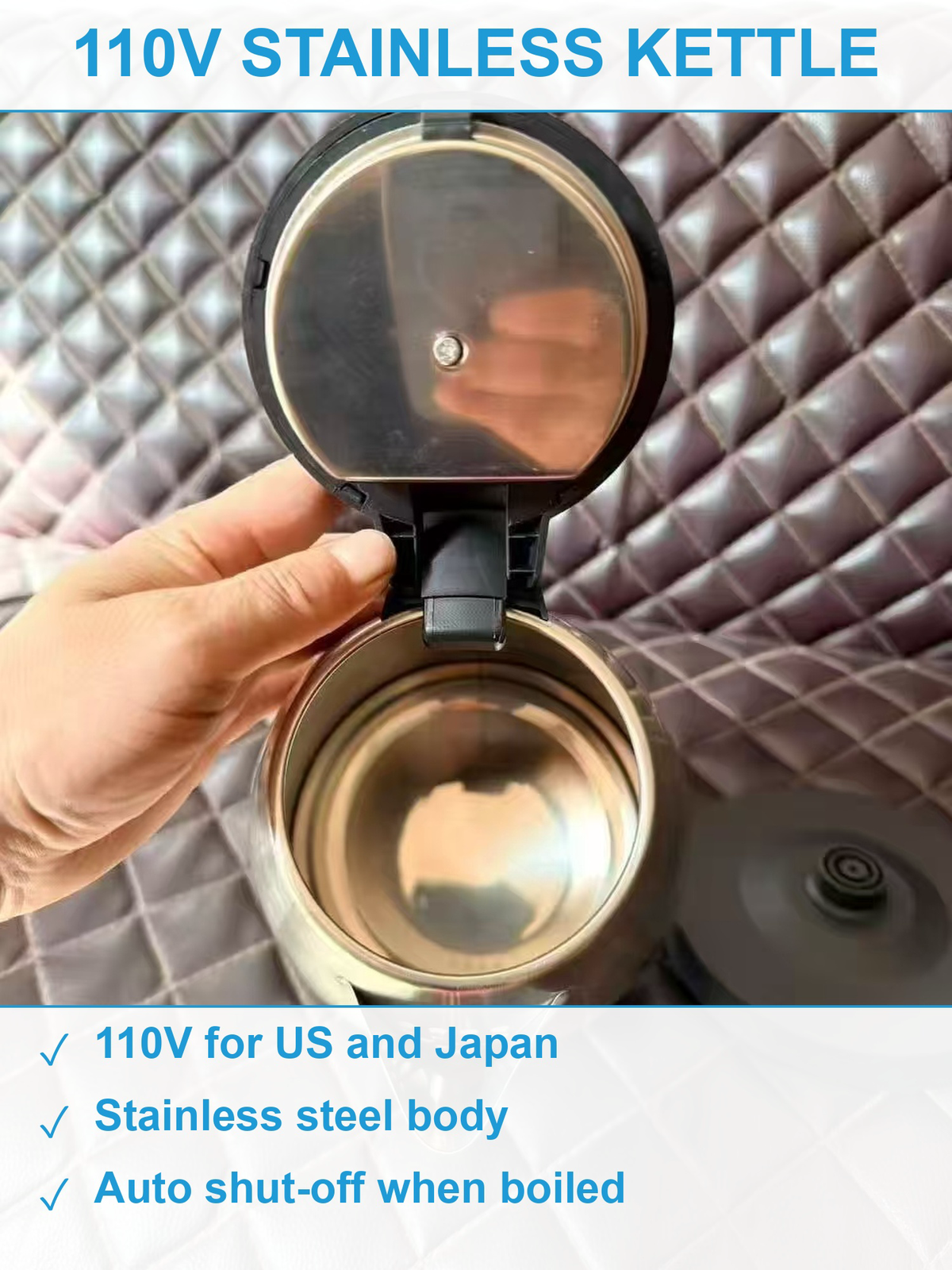 110V电热水壶 现货清仓批发
