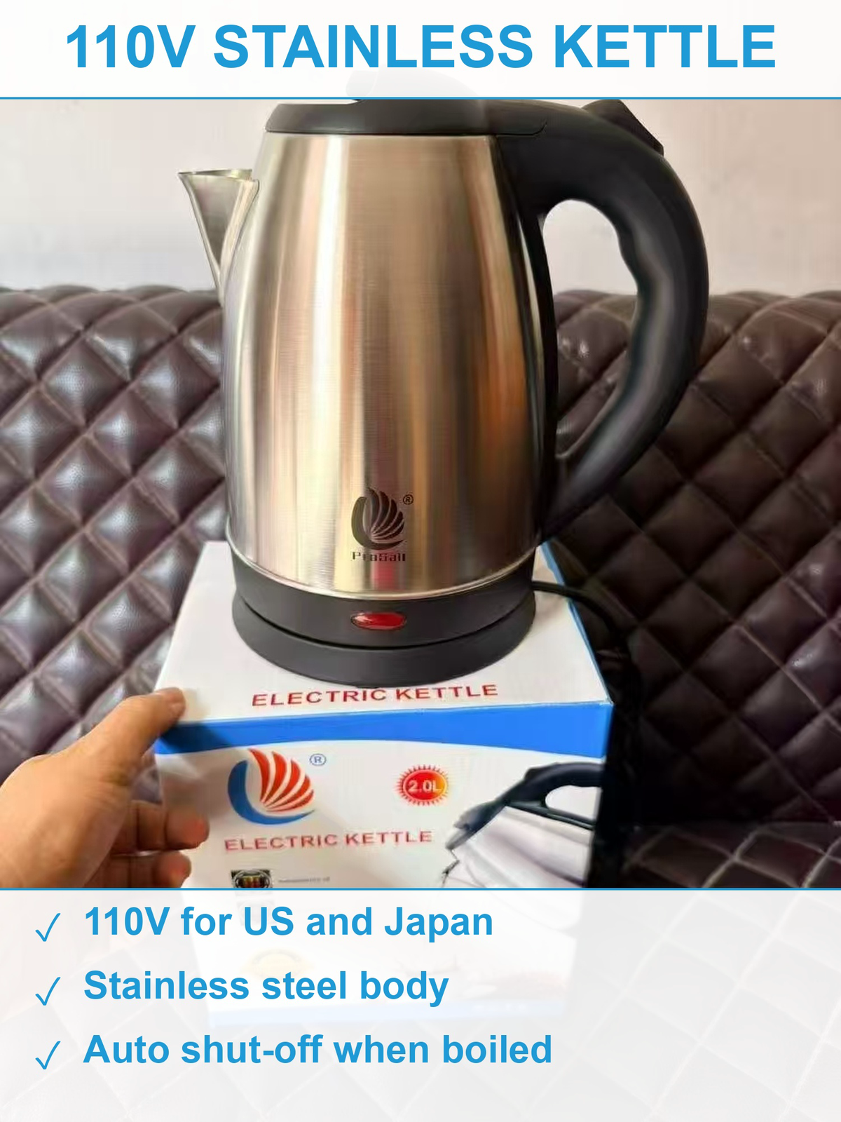 110V电热水壶 现货清仓批发