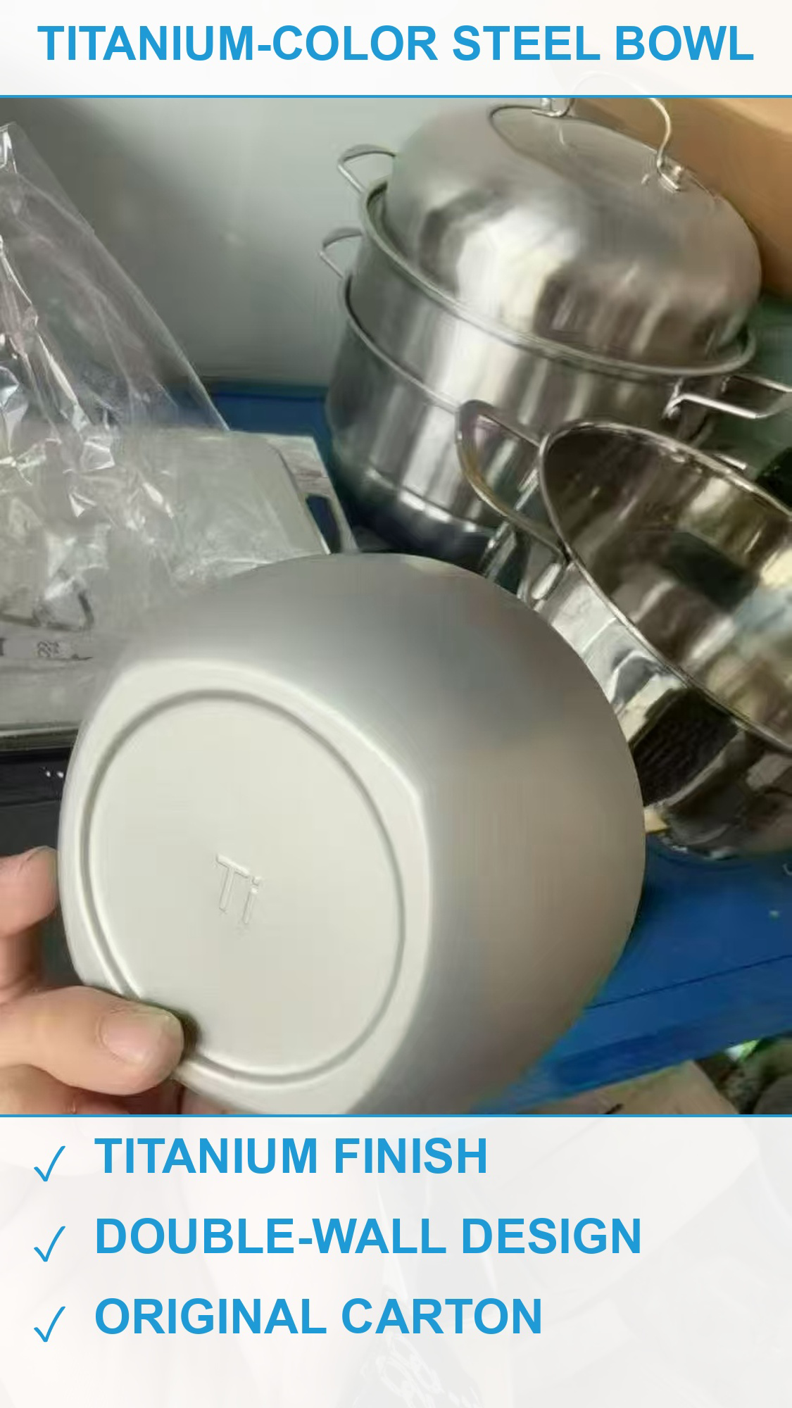 钛碗480个 现货清仓批发