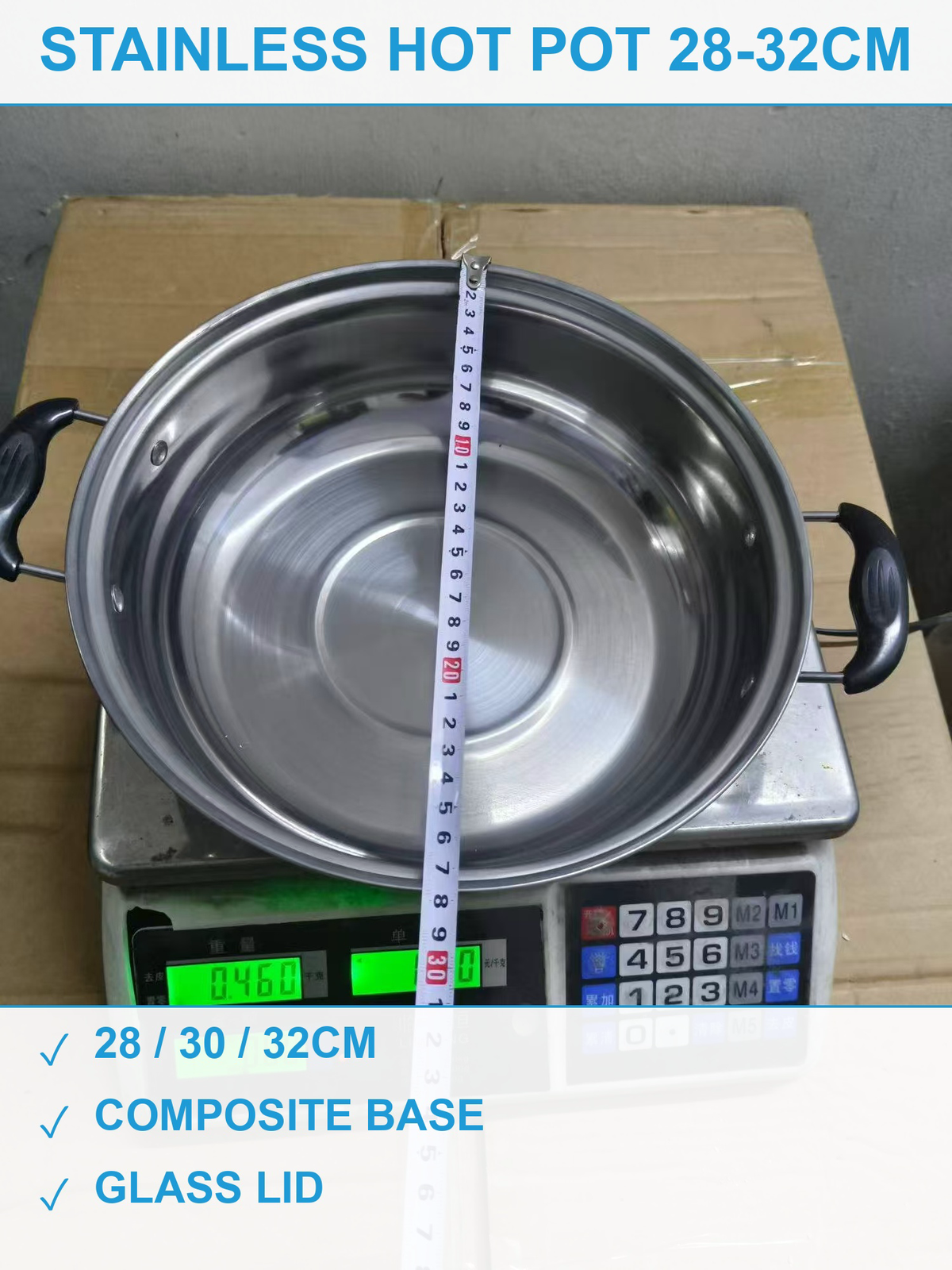 不锈钢火锅10000个 现货清仓批发