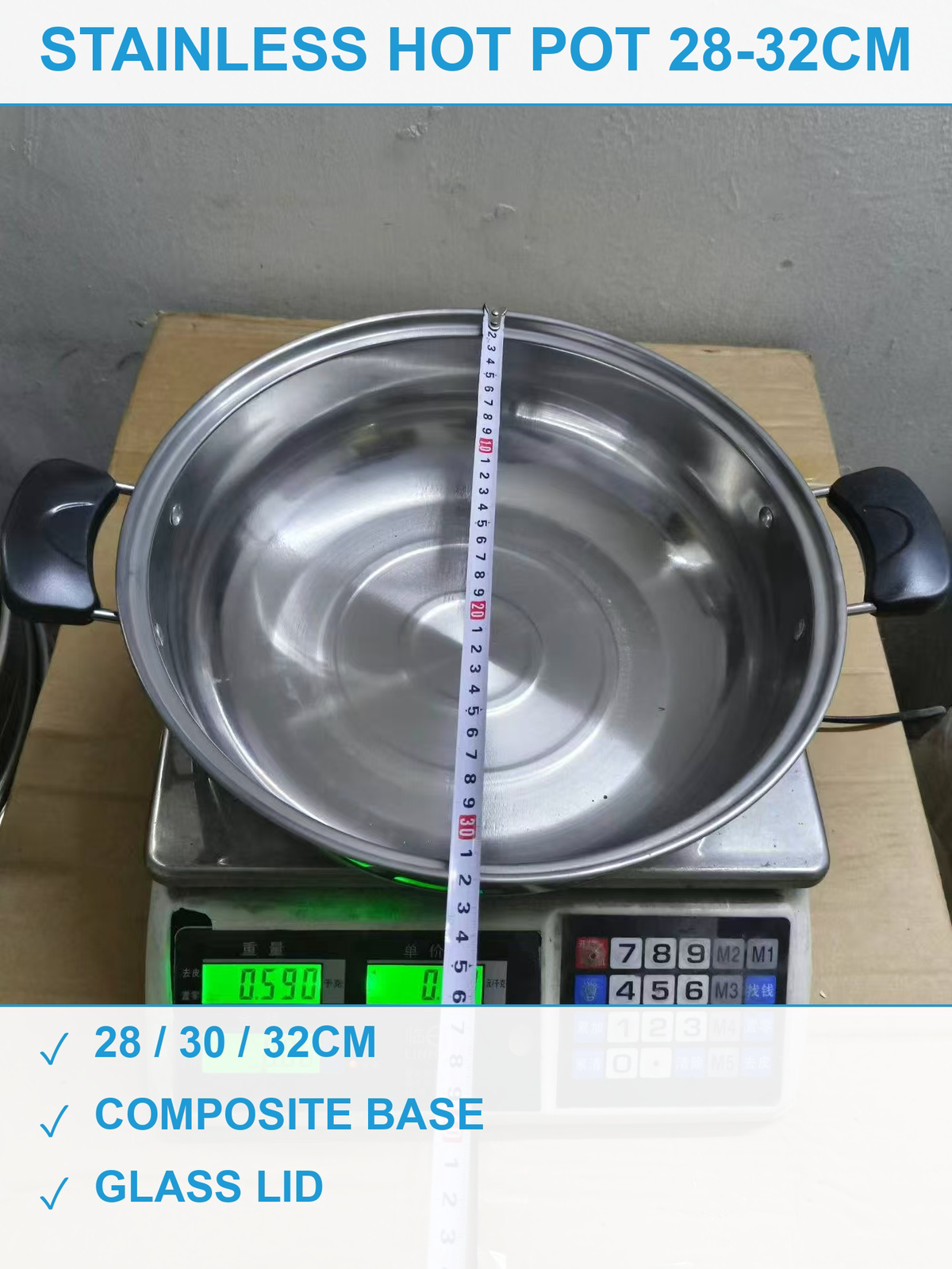不锈钢火锅10000个 现货清仓批发