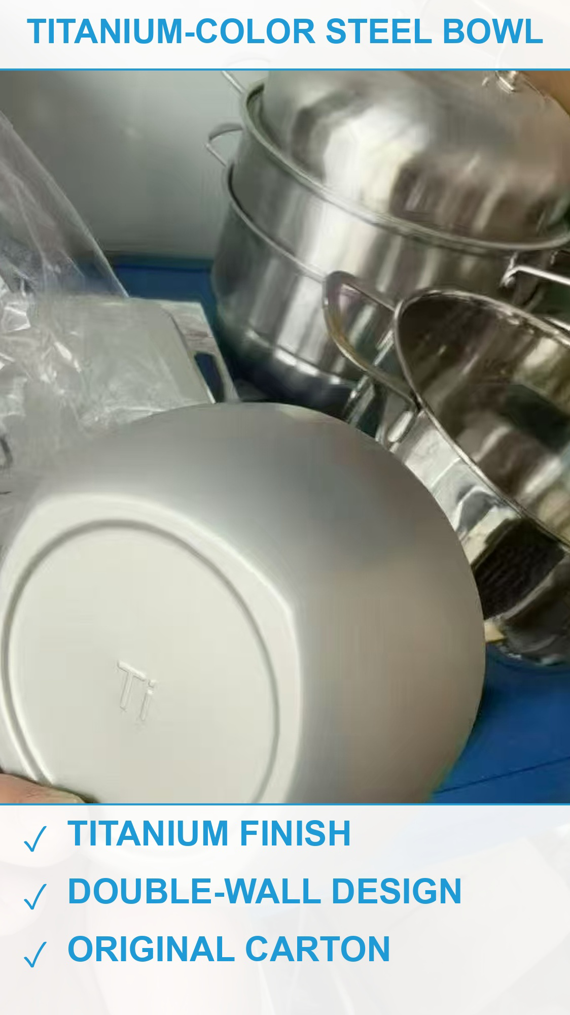 钛碗480个 现货清仓批发
