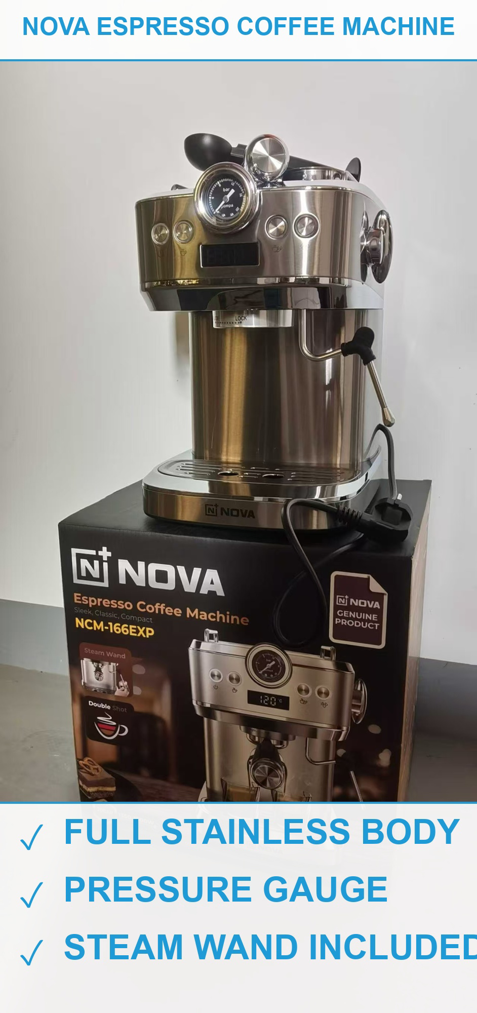 NOVA意式咖啡机280台 现货清仓批发